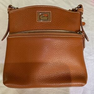 Dooney & Bourke Brown Leather Crossbody Bag